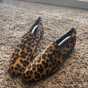 ASOS men’s cheetah print loafers
